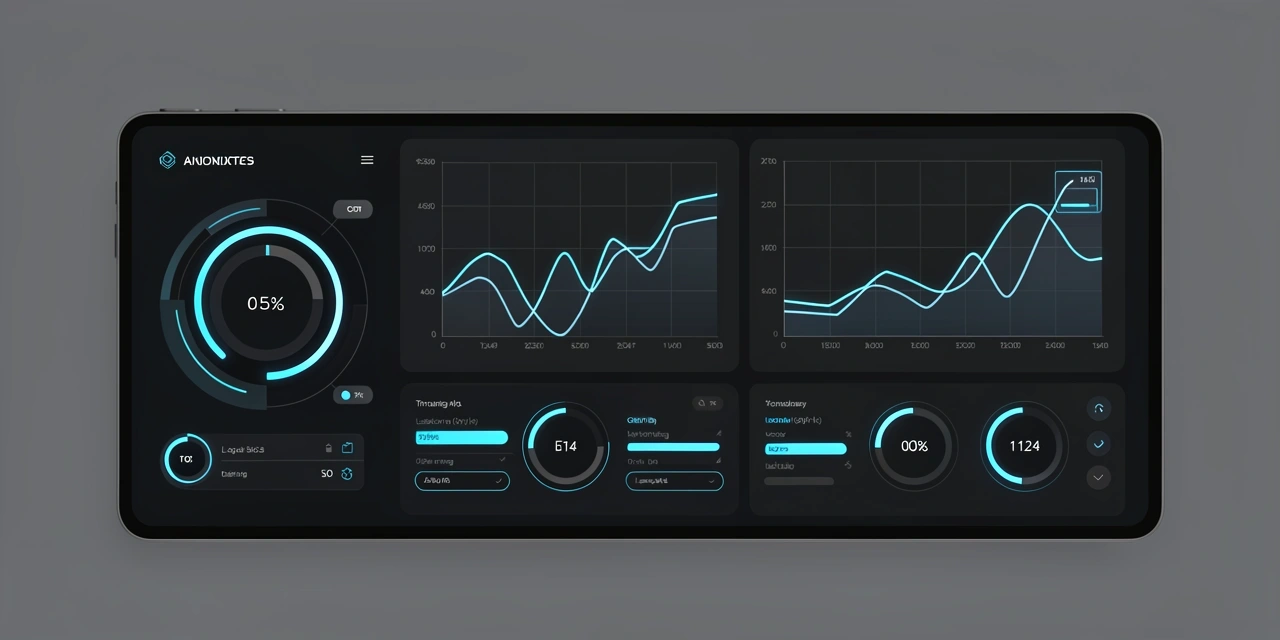 Interfaz de monitoreo corporativo